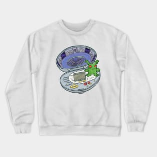 Virtupets Space Station Grundo Pocket Neopet Crewneck Sweatshirt